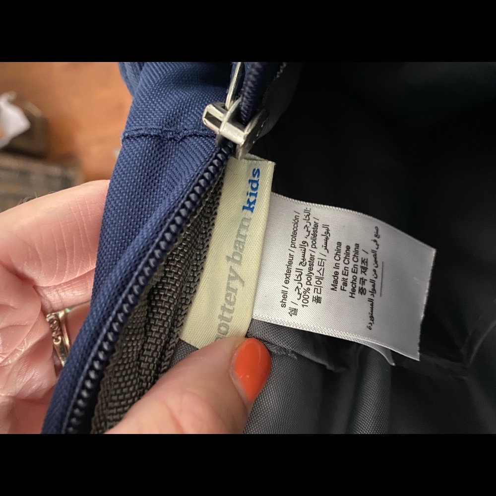 Pottery barn kids small backpack